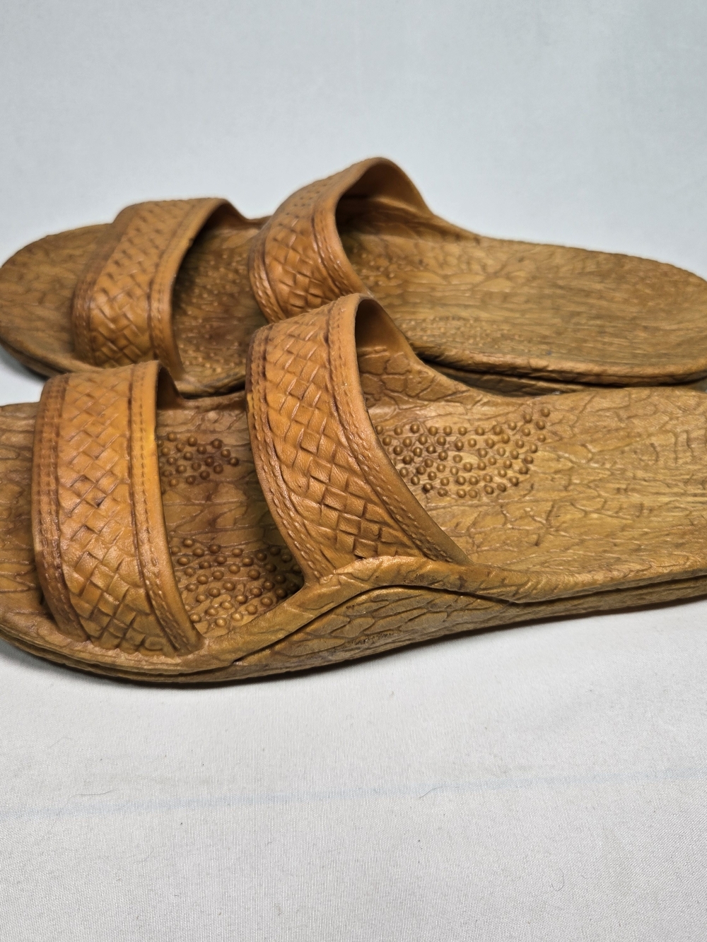 Pali Hawaii Brown Jesus Sandal Slide Womens 10 Comfort Beach Summer
